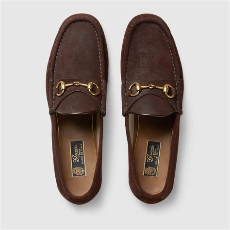 Gucci 1953 horsebit loafer suede